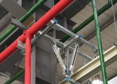 鹤峰该抗震支架的整体式支吊架结构协调性好